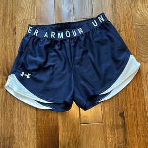 Navy Under Armour Shorts